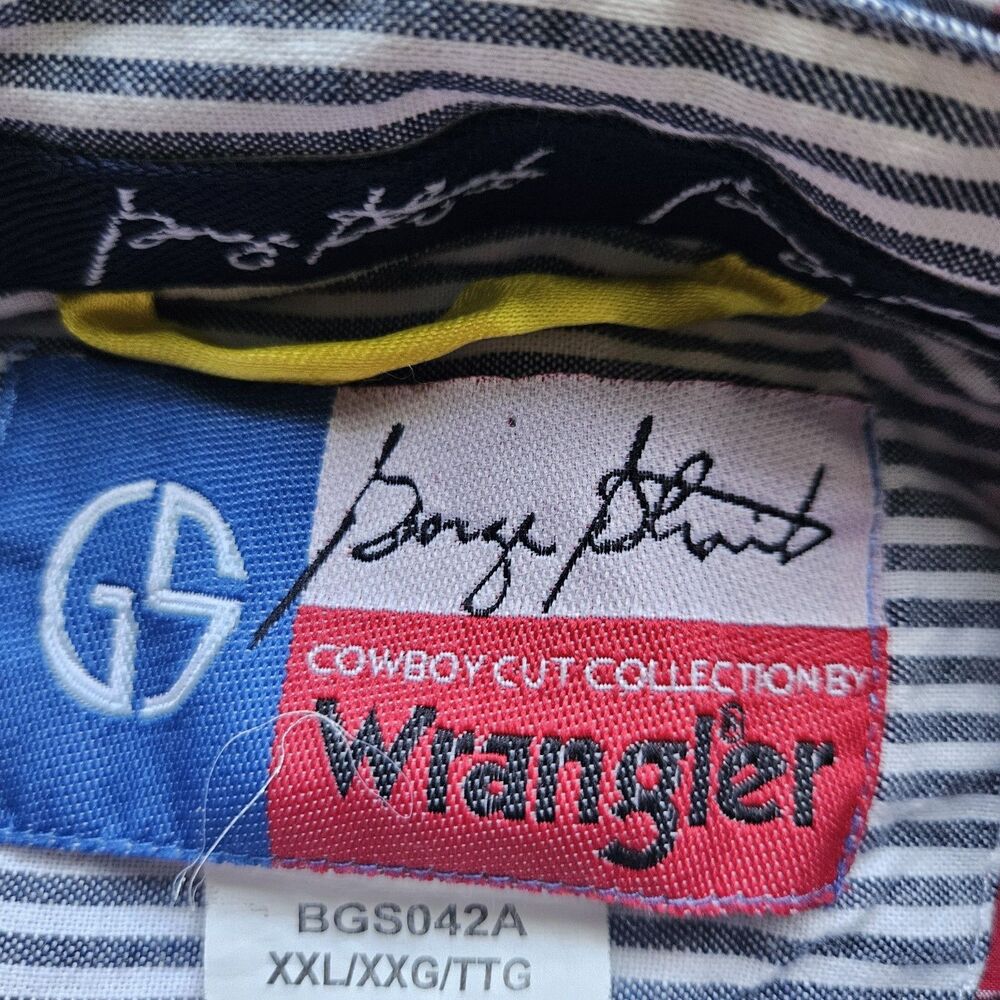 Wrangler George Strait Collection Women's XXL Plaid Button Front Western... - Picture 4 of 14